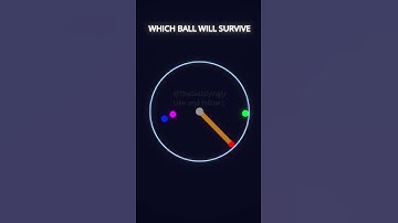 Which Ball Will Survive #satisfying #simulation #adhd #challenge