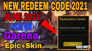 *NEW* June 2021 Redeem Code Cod Mobile Gerena | Cod Mobile Redeemption Code 2021 | Redeem code Codm