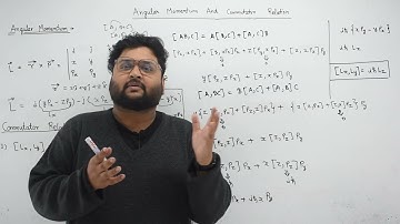 COMMUTATION RELATIONS OF COMPONENTS OF ORBITAL ANGULAR MOMENTUM OPERATOR || hindi english