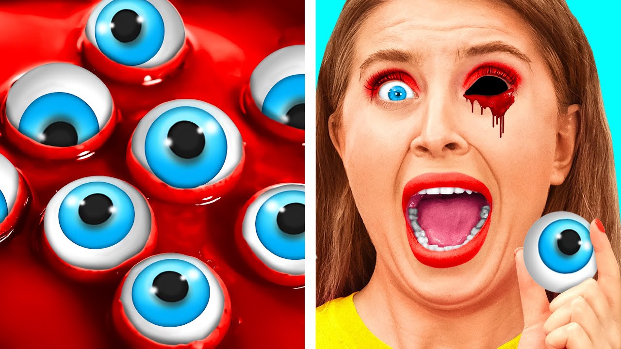 Grappige Halloween Grappen | DIY Halloween Trucs BaRaDa Challenge