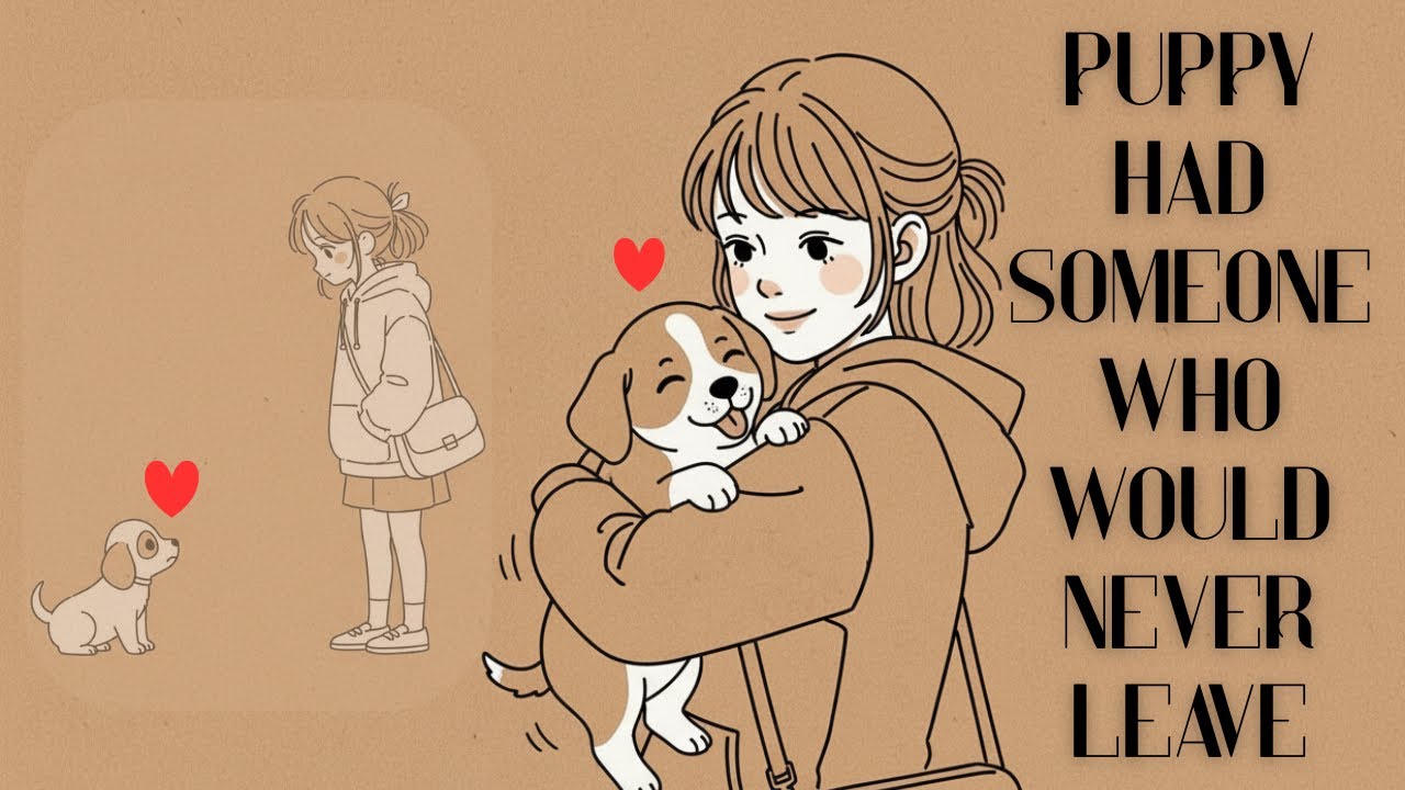 The Sad Puppy at the Bus Stop… and the Girl Who Saved Him ❤️ | Audiobook Story