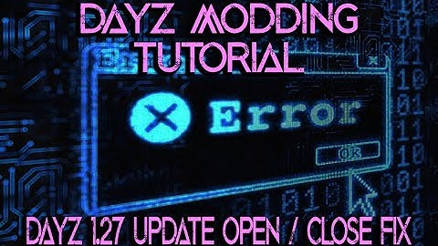 DayZ 1.27 break your custom containers and now cant close them?