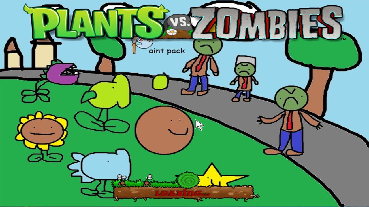 Plants vs Zombies Epic Hack | All Pea PvZ vs Dr. Zomboss Paint Pack ...