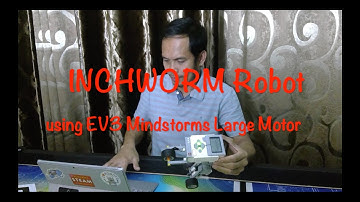 LEGO EV3 Mindstorms INCHWORM Using a Large Motor (With Building Instruction)