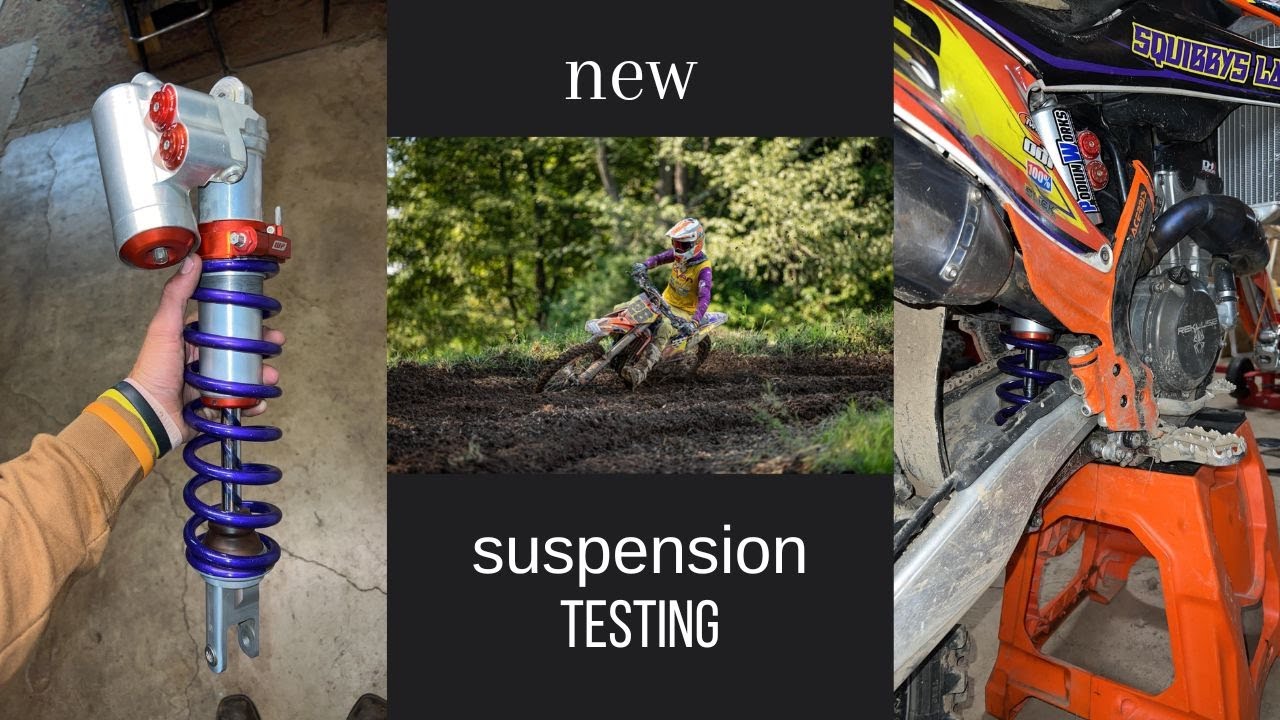 I GOT NEW SUSPENSION!!!!! TESTING A KIT SUSPESNSION YouTube