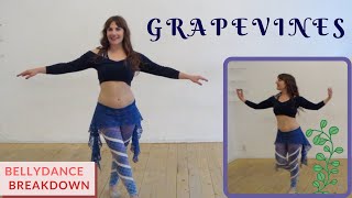 Bellydance breakdown: Grapevines (Reda style)