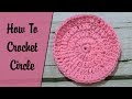 How To Crochet Circle | By Sabs Crochet Arts  