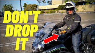 Never Fear DROPPING Your Motorcycle Again - YouTube