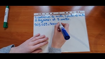 Décomposer des nombres de 6 chiffres (1ère partie)