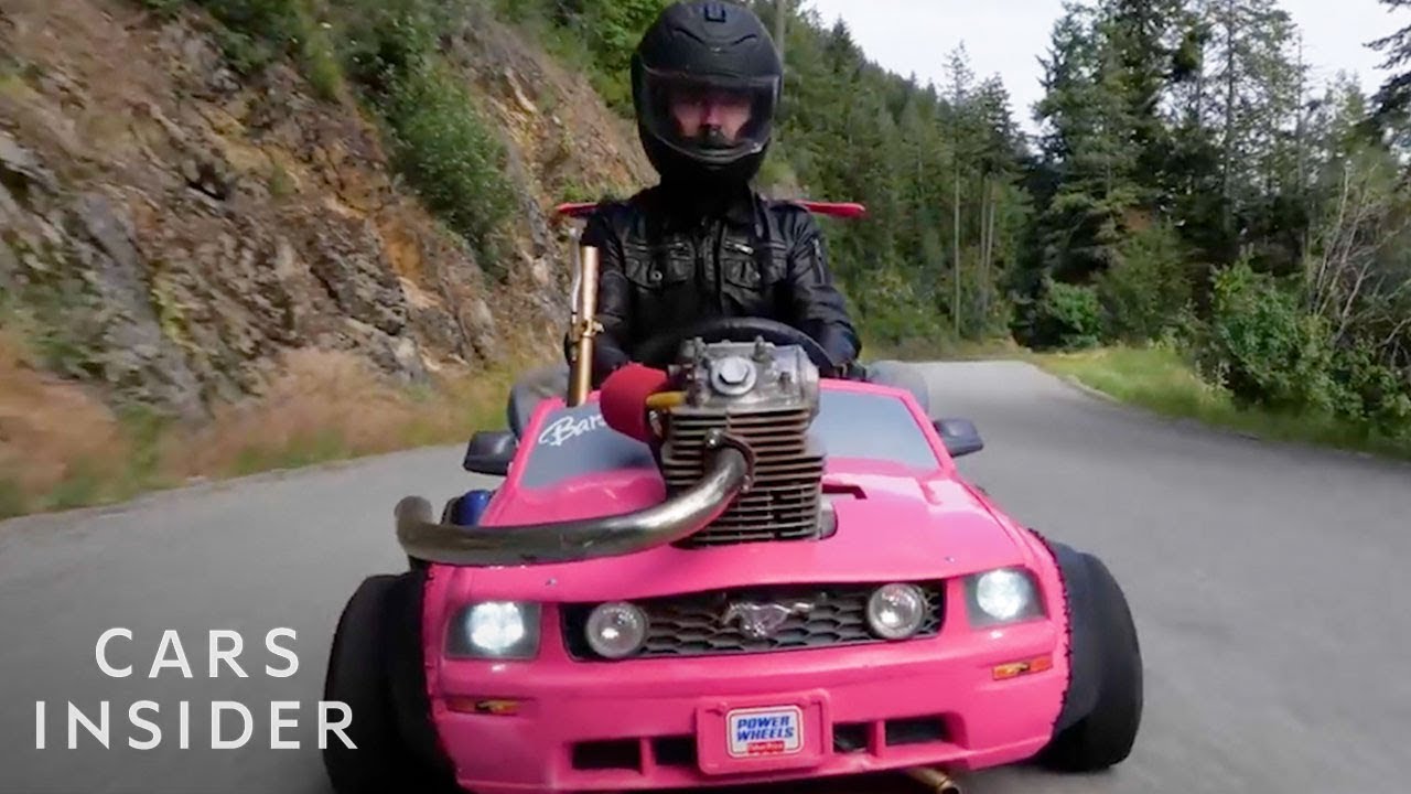 Toy Car Has A Bike Engine - YouTube