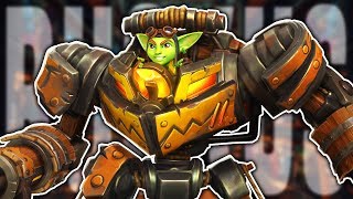 Damage Ruckus Best Ruckus Paladins Ruckus Gameplay & Build