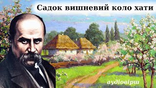 Вірш "Садок вишневий коло хати" слухати текст. Тарас Шевченко