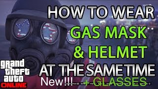 Gta 5 Gas Mask + Helmet + Glasses Glitch 1.30