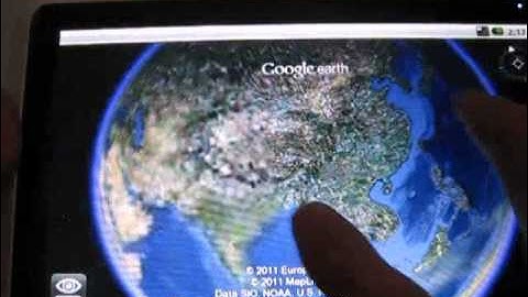 OPAD Renesas dual cortex a9 android 2.2 tablet pc run google earth