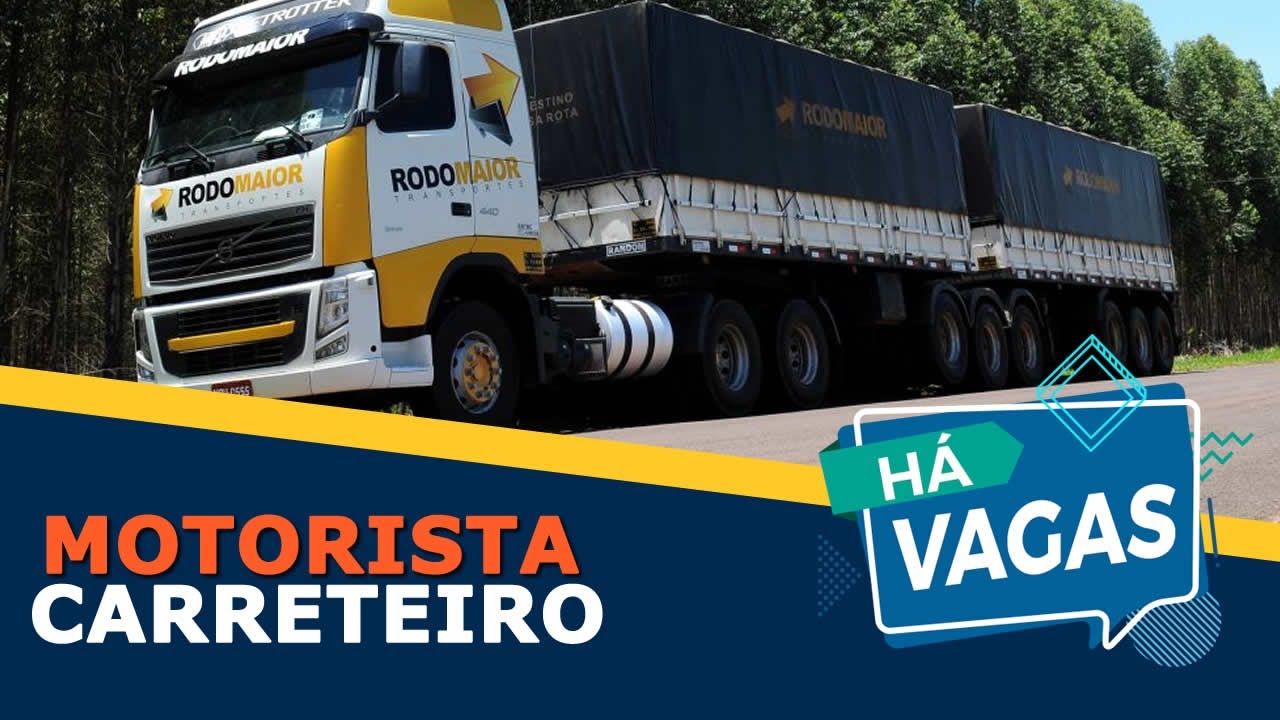 Rodojunior abre 40 vagas para - Caminhões e Carretas