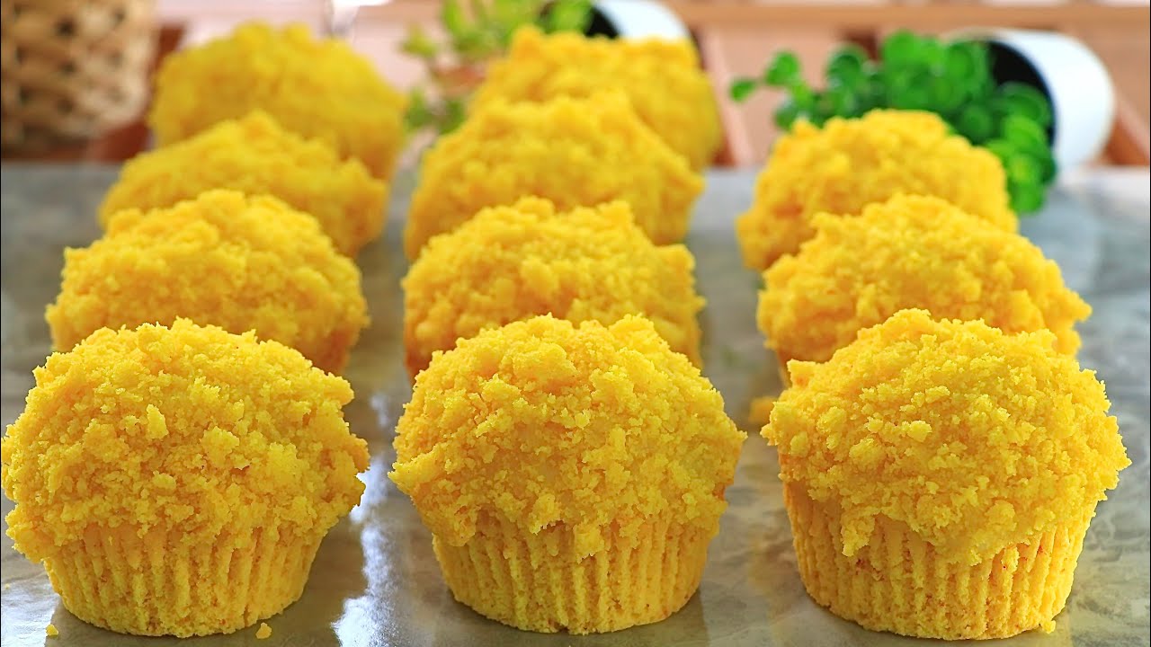 ‼️Такого кекса вы еще не видели   С ЛИМОННОЙ начинкой🍋Рецепт кекса-сюрприза😍