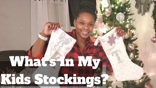 What's In My Kids Stockings/Stocking Stuffer Ideas 2020