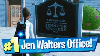 Visit Jennifer Walters office as Jennifer Location - Fortnite (Awakening Challenge)