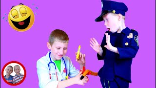 Doctor Set Toys Tail Trouble Mike And Jake Pretend Play Doctor Kit डकटर सट العاب دكتور