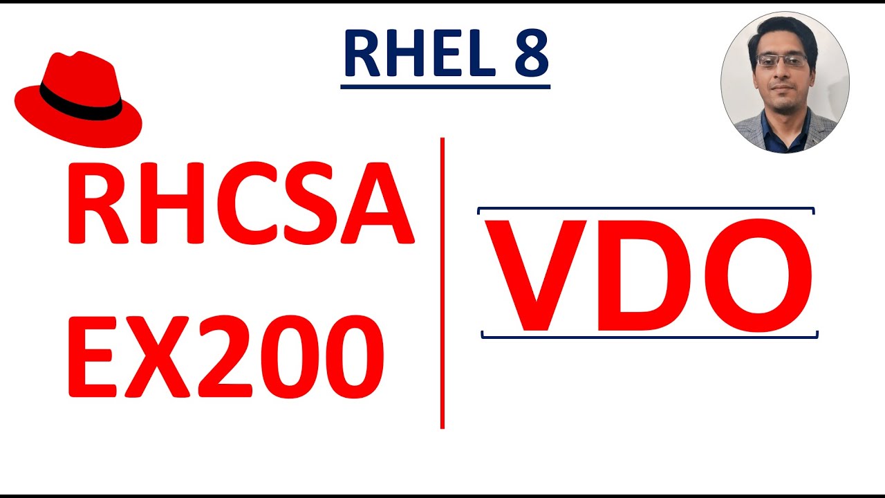 RHCSA Exam Questions || Virtual Data Optimizer || RHEL 8 || VDO - YouTube