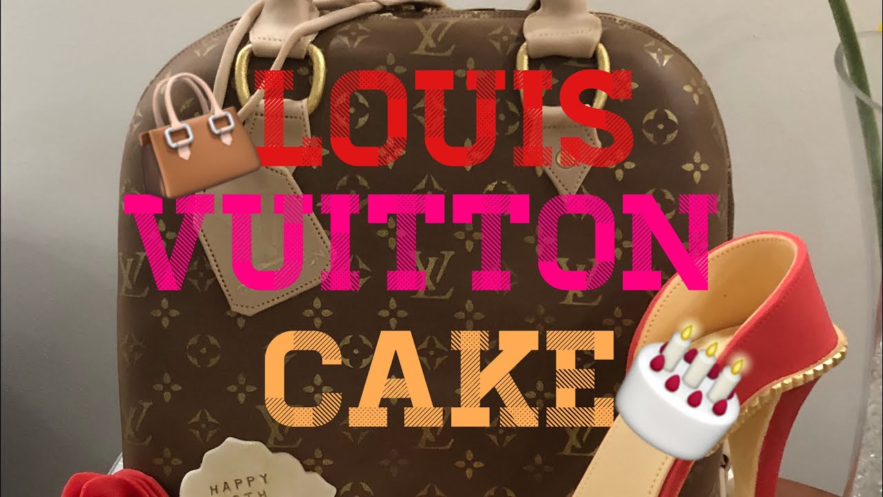 Louis Vuitton Cake Bag - YouTube