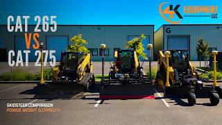 CAT 265 vs CAT 275 | Breaking Down The Differences With 4K Equipment