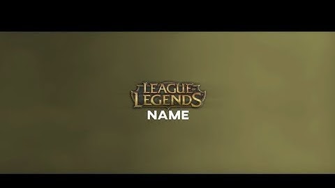 → TOP 5 LEAGUE OF LEGENDS (LoL) INTRO TEMPLATES (3D,2D)←