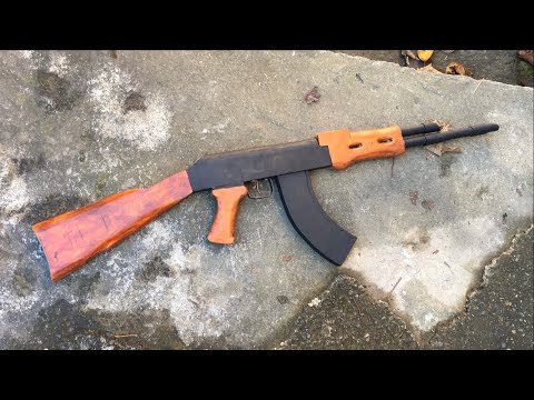 AK47 Yapımı Ahşaptan