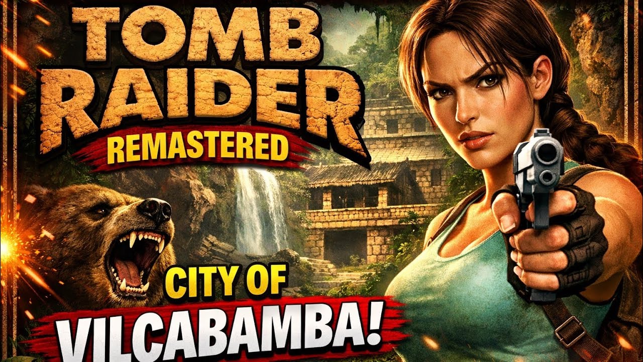 Tomb Raider 1 Remastered City of Vilcabamba (Into the Perilous mountain ruins)