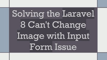 Solving the Laravel 8 Can