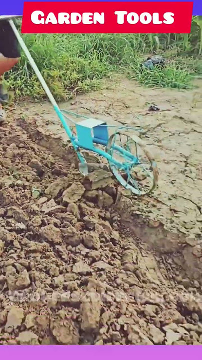Wheel Hoe Garden Tool.