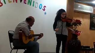 Video thumbnail of ""Sobre las olas" - Juventino Rosas   (Violín y Guitarra) cover"