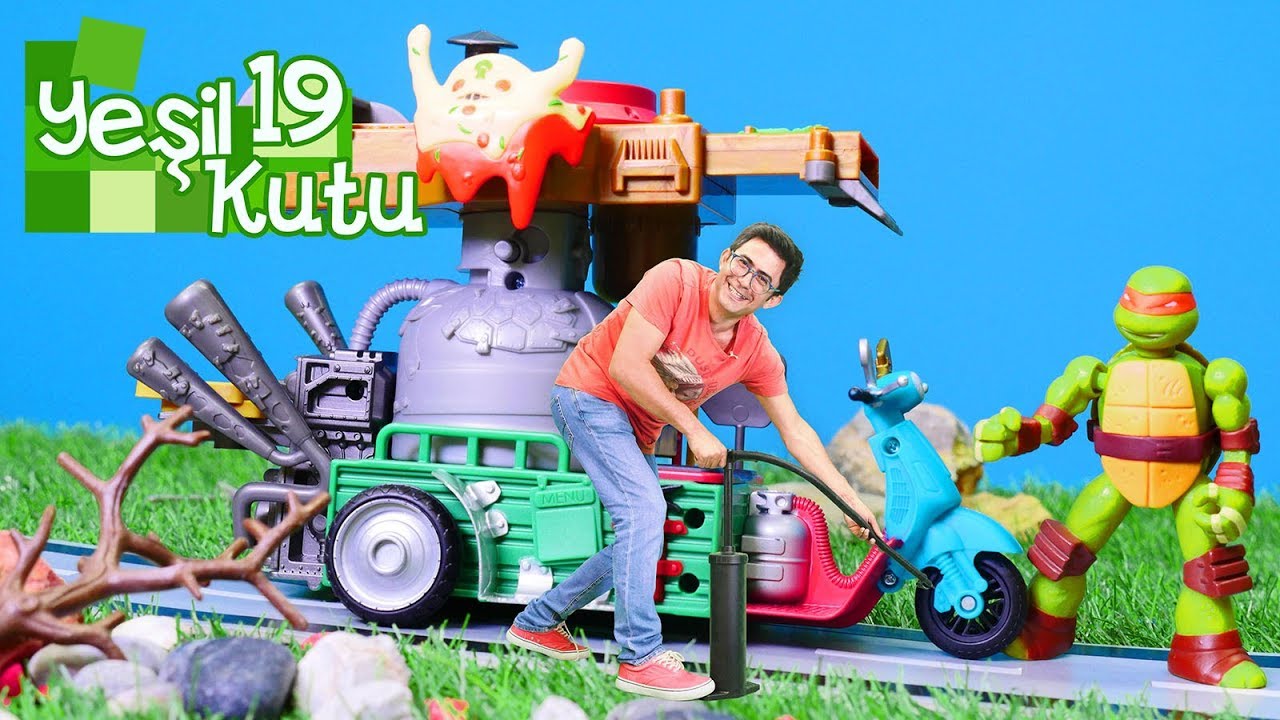 Ninja Kaplumbağalar. Yeşil kutu 19. Nail Baba lastikçi