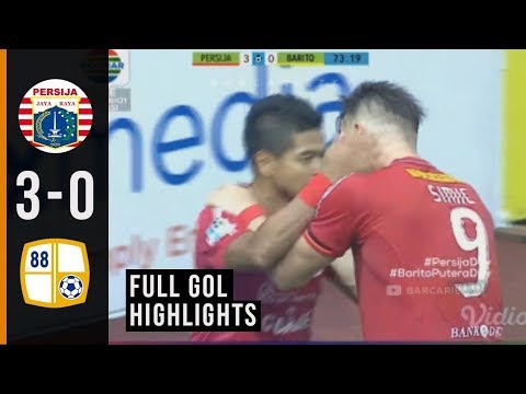 Persija vs Barito Putera (3-0) FULL Highlights &amp; Goals - Liga 1 Gojek 2018
