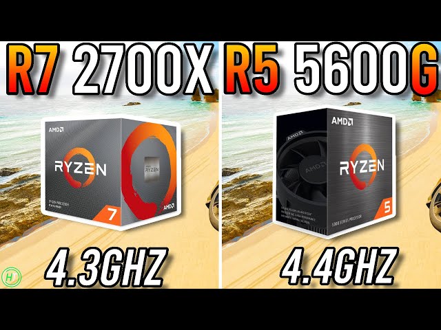 Ryzen 7 2700X vs Ryzen 5 5600G - Tested in 2023 - YouTube