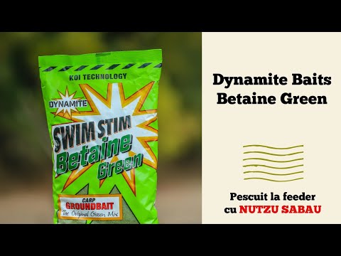 Пелетс Dynamite Baits Swim Stim Betaine Green Carp Pellets 2 mm 900g, видео 1