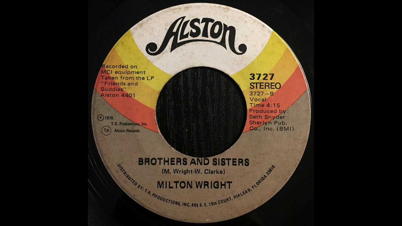 Milton Wright 7inch レコード