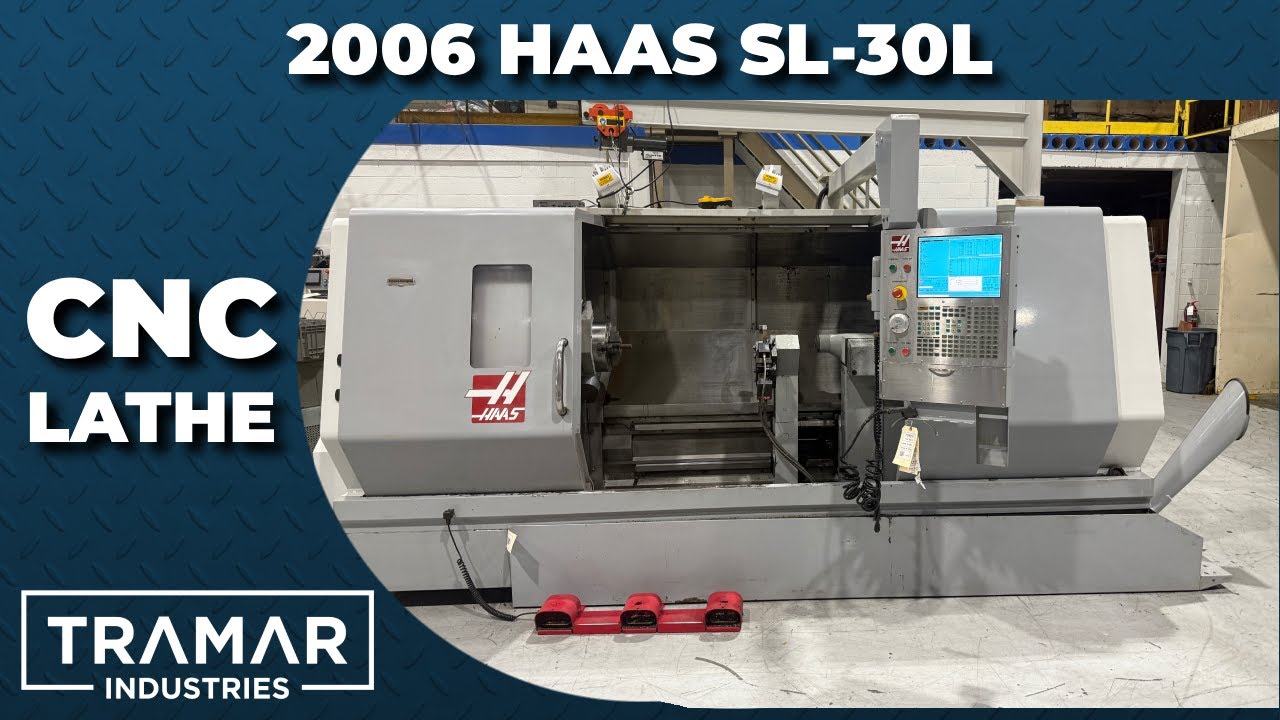 2006 Haas SL-30L Used CNC Lathe For Sale