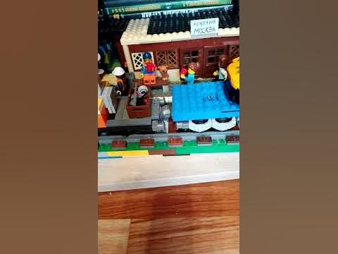 лего дрезина агму #lego #поезд - YouTube