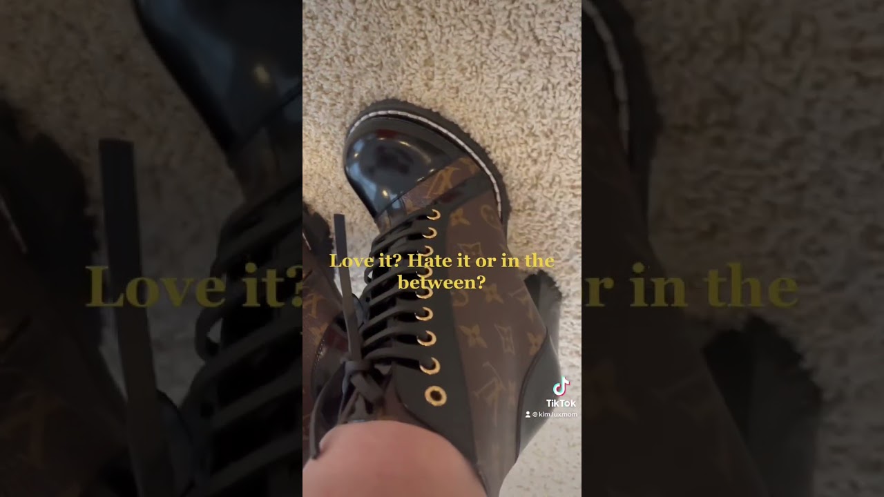 Louis Vuitton Boots🤎 Love it? Hate it or in between? 🤔🤎