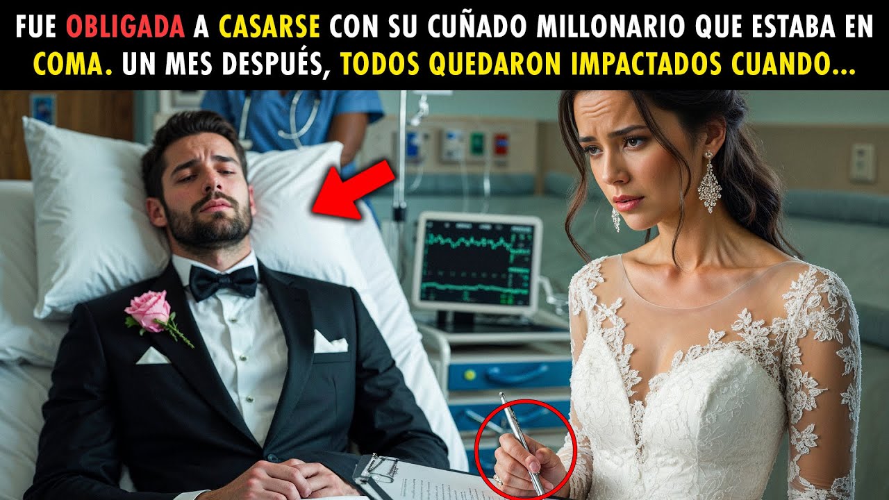 FUE OBLIGADA A CASARSE CON SU CUÑADO EN COMA. UN MES DESPUÉS, TODOS QUEDARON IMPACTADOS CUANDO…