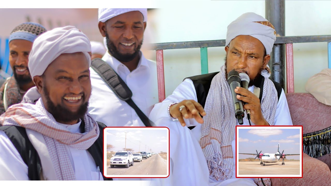 Sheekh Xuseen Cali Jabuuti aya Gaalkacyo~Puntland lagu soo dhaweeyay & Muxaadiro qiimo badan 