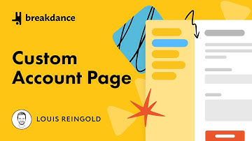 Customize the WooCommerce My Account Pages in Breakdance