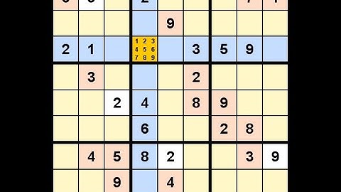 How to Solve Washington Times Sudoku Difficult June 14, 2021
