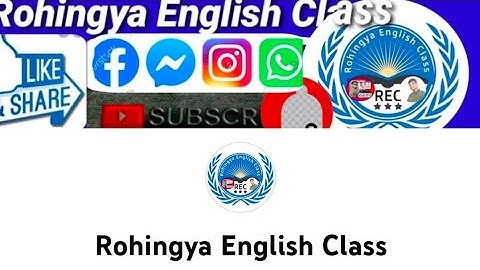 How to Upload Videos/How to download videos from YouTube Channel Rohingya English Class