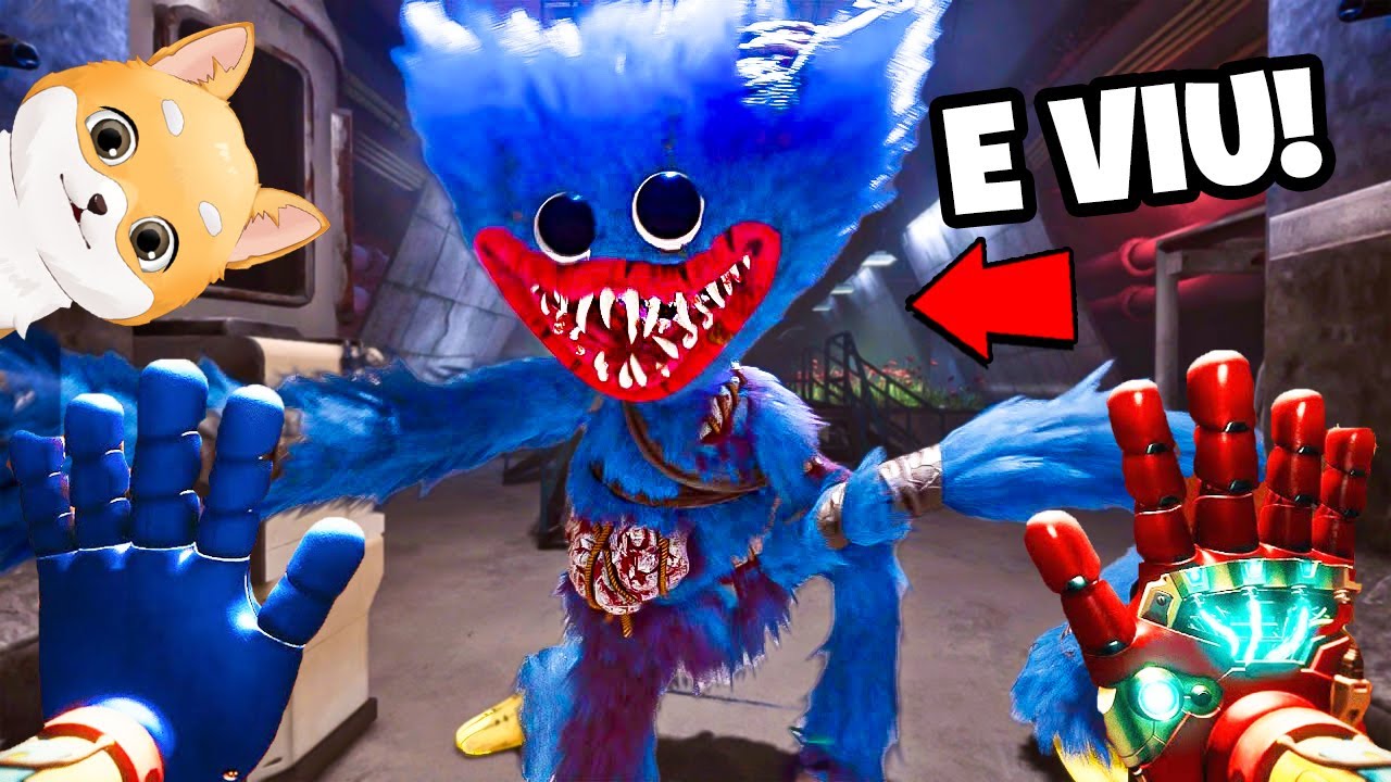 FINAL cu HUGGY Secret Poppy Playtime CHAPTER 4...