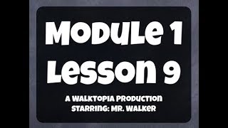 5th Grade: Module 1 - Lesson 9