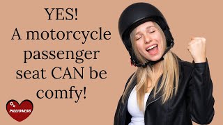 How to Make a Motorcycle Passenger Seat WAY More Comfortable   ‍❤‍