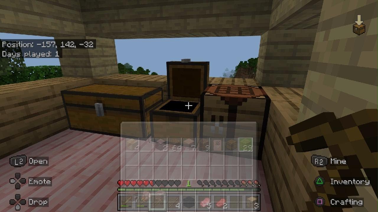 Minecraft building a house - YouTube