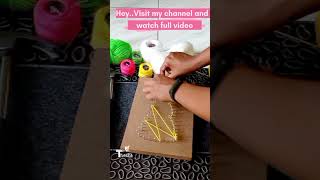 DIY String Art Bunny π° #stringart #shorts #diy #craft